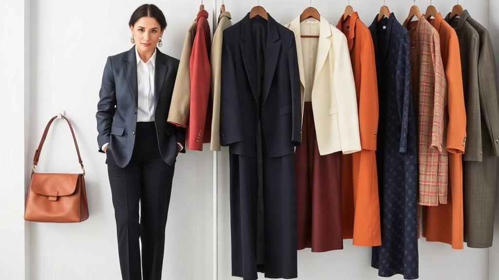 Kapsel-Garderobe für den Beruf – Zeitlose Baukasten-Outfits. Farben, die im Job Ruhe bringen
