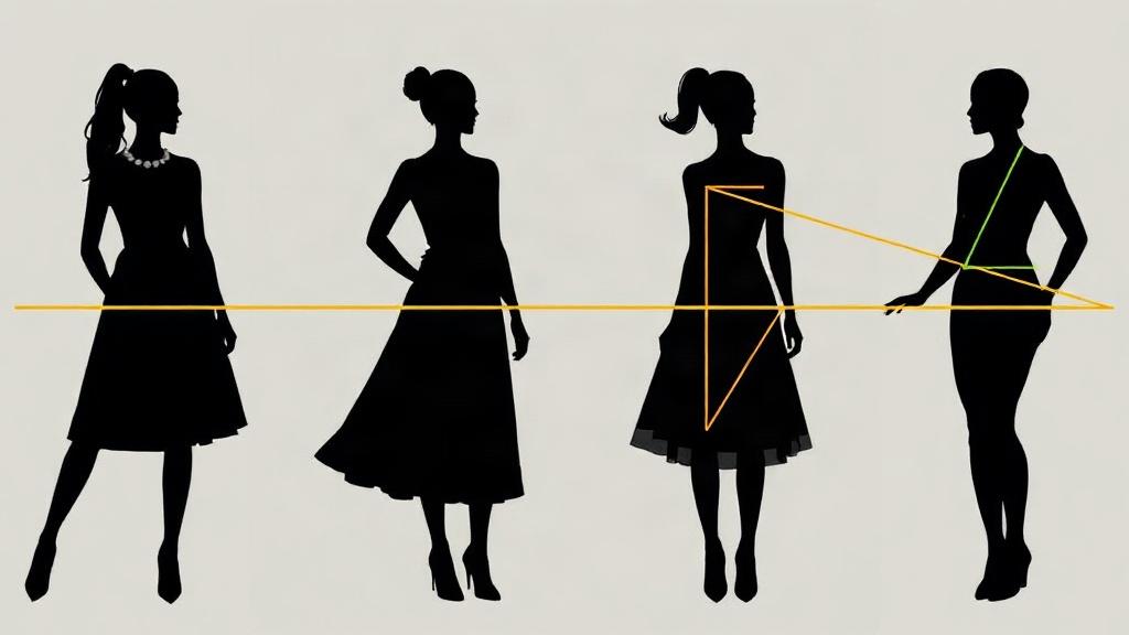 Wie du deine Figur mit dem Goldenen Schnitt optisch in Balance bringst